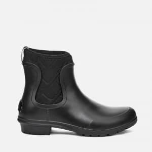 UGG Womens Chevonne Waterproof Wellies - Black - UK 3