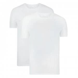 Hugo Boss 2 Pack Crew Neck T-Shirts White Size L Men