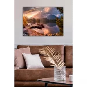 1241168548-5070 Multicolor Decorative Canvas Painting