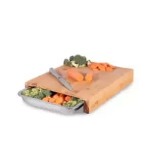 Bamboo Chopping Board with Trays M&W