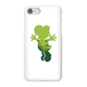 Nintendo Super Mario Yoshi Silhouette Phone Case - iPhone 8 - Snap Case - Gloss