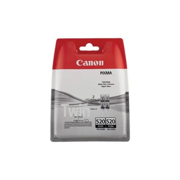 Canon PGI-520 PGBK Inkjet Cartridge Twin Pack Black 2932B019 2932B019