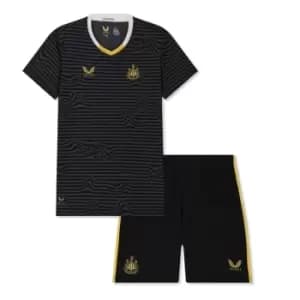 Castore Away Newcastle United Kit 2021 2022 Infants - Black