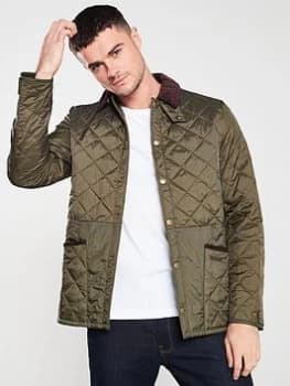 Barbour Icons Liddesdale Quilted Jacket - Olive Size XL, Men