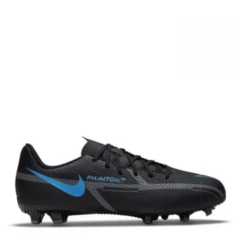 Nike Phantom GT Academy Junior FG Football Boots - Black/UnivBlue