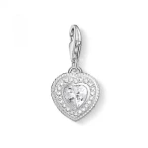 Thomas Sabo Charm Club Cubic Zirconia Heart Charm