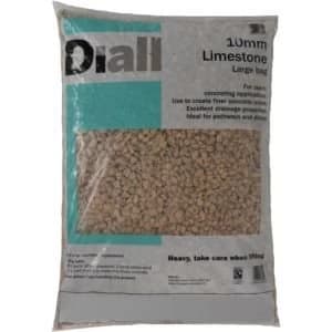 Diall 10 mm Limestone Large bag