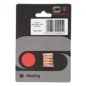 SIP 04045 5x 0.8mm SIP15 MIG Welding Tips