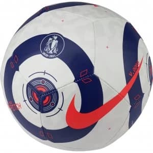 Nike Premier League Size 5 Football - White and Blue