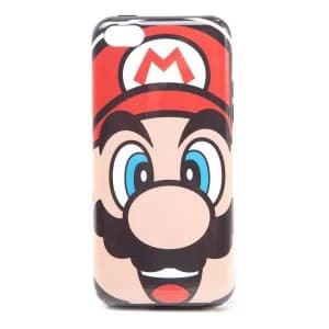 Nintendo - Mario Face Apple iPhone 5C Phone Cover
