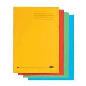 Elba Boston Foolscap Square Cut Folder Pressboard 300 Micron 32mm Assorted Pack of 50