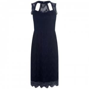 Vila Vicalora Lace Dress - NAVY BLAZER