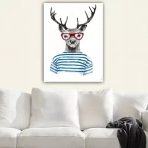 394152055_70100 Multicolor Decorative Canvas Painting