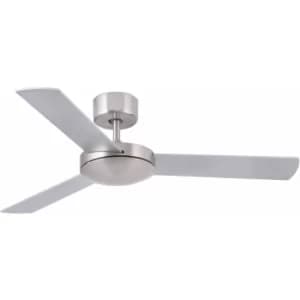 Mini Mallorca matt nickel ceiling fan