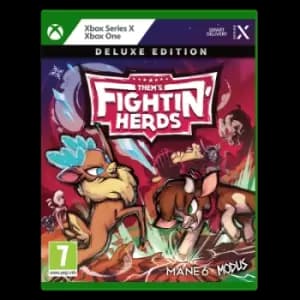 Thems Fightin Herds Deluxe Edition Xbox One Series X Game