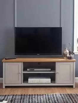 Gfw Lancaster 2 Door Large TV Cabinet - Fits Up To 55" TV - Grey