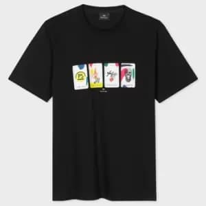 Paul Smith Mens Reg Fit T Shirt Ps Tarot