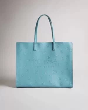 Ew Debossed Floral Icon