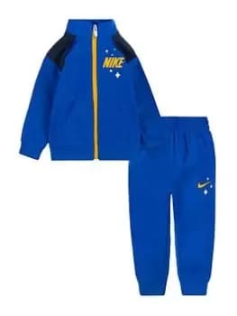 Nike Infant Boys All Day Play Tricot Tracksuit, Bright Blue, Size 18 Months