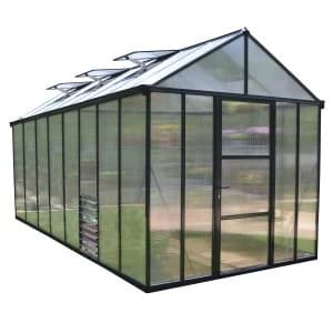 Palram Glory Greenhouse 8 x 16 - Grey