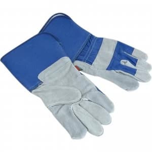 Town and Country Mens Leather Palm Gauntlet One Size