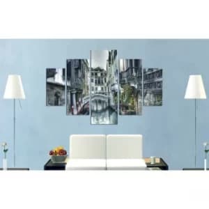 ST021 Multicolor Decorative MDF Painting (5 Pieces)