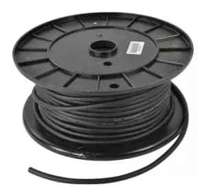 Black Microphone Cable 50 Metre Roll