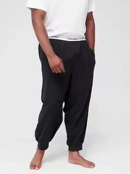 Calvin Klein Mens Modern Cotton Stretch Lounge Plus Pants - Black, Size 2XL, Men