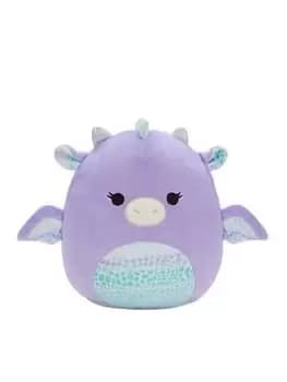 Squishmallows 20" Squishmallow Purple Dragon w Iridescent Tummy - Drow, One Colour