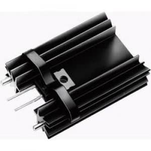Fin heat sink 14 CW L x W x H 34.9 x 25.4 x 12.7mm TO 220 Fi