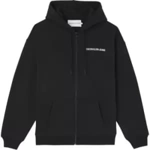 Calvin Klein Jeans Back Institutional Hoodie - Black