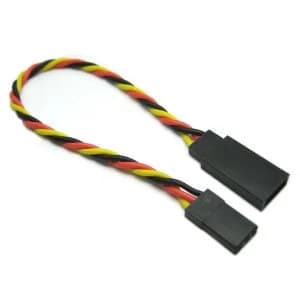 Etronix 10Cm 22Awg Jr Twisted Extension Wire