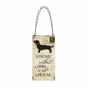 A Home Without a Dog Sign by Heaven Sends