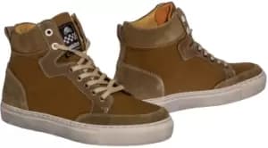 Helstons Maya Ladies Motorcycle Shoes, green-beige, Size 37 for Women, green-beige, Size 37 for Women