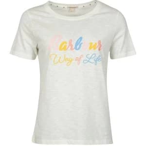 Barbour Womens Sandridge Tee Cloud 10