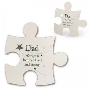 Sentiment Jigsaw Wall Art - Dad