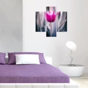 3MDF-049 Multicolor Decorative MDF Painting (3 Pieces)