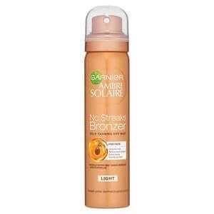 Ambre Solaire No Streaks Bronzer Face Mist Light 75ml