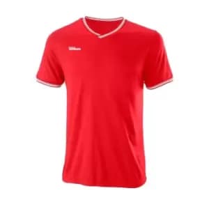 Wilson High V-Neck - Red