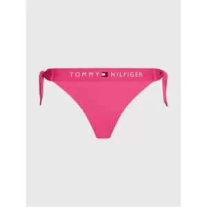 Tommy Hilfiger Side Tie Cheeky Bikini - Pink