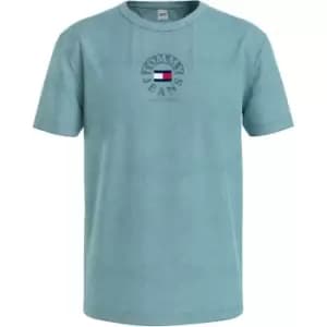 Tommy Jeans Timeless Circle T Shirt - Blue