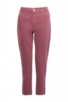 French Connection Antique Dyed Relaxed Tapered Jeans Pink