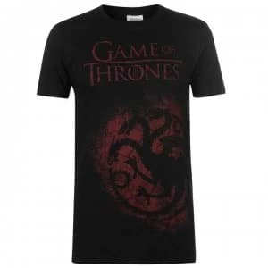 Character Game of Thrones T Shirt Mens - Targaryen Spray