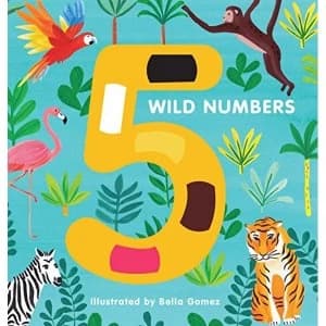 5 Wild Numbers Board book 2018