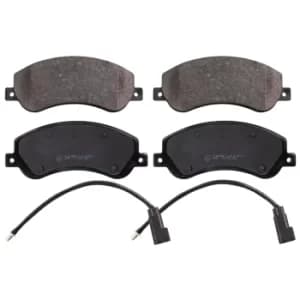 Brake Pad set 16637 by Febi Bilstein Front Axle