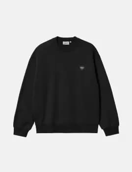 Carhartt-WIP Heart Patch Sweatshirt - Black