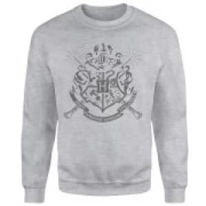 Harry Potter Draco Dormiens Nunquam Titillandus Mens Grey Sweatshirt - L - Grey