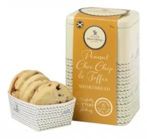 Island Bakery Peanut, Choc Chip and Toffee Shortbread Tin 215g