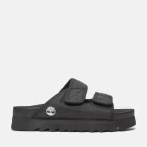 Timberland Santa Monica Sunrise Double-strap Sandal For Her In Black Black, Size 5