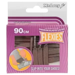 Mr Lacy Flexies Elastic Laces - Grey